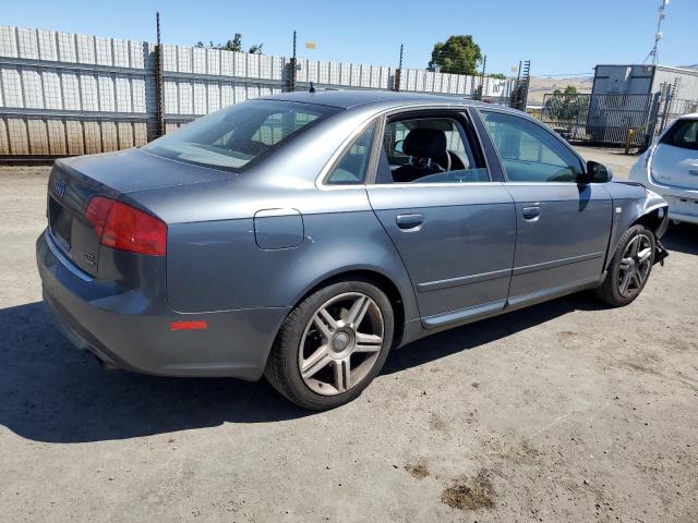 WAUDF78E08A078399 - 2008 AUDI A4 2.0T QUATTRO GRAY photo 3