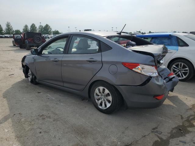 KMHCT4AE2GU135002 - 2016 HYUNDAI ACCENT SE GRAY photo 2