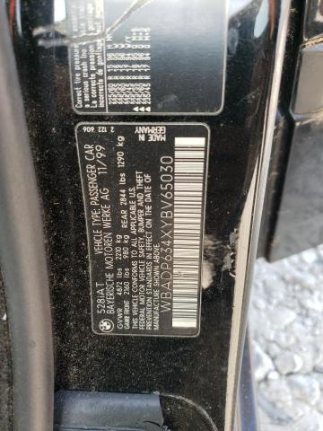 WBADP634XYBV65030 - 2000 BMW 525IT IT AUTOMATIC Negro foto 12