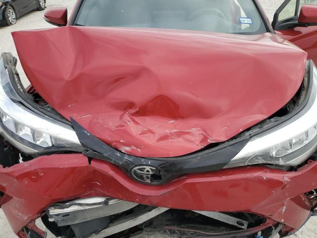 JTNKHMBX1L1091342 - 2020 TOYOTA C-HR XLE RED photo 11