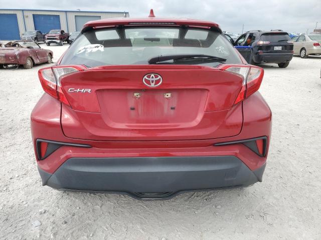 JTNKHMBX1L1091342 - 2020 TOYOTA C-HR XLE RED photo 6