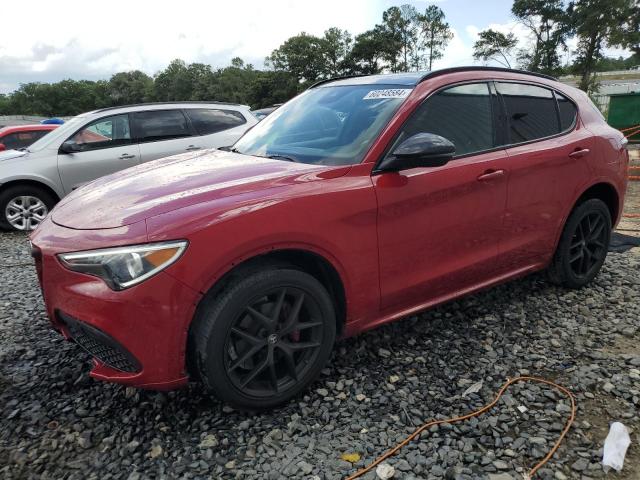 ZASPAKBN6M7D18046 - 2021 ALFA ROMEO STELVIO TI RED photo 1