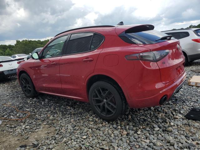 ZASPAKBN6M7D18046 - 2021 ALFA ROMEO STELVIO TI RED photo 2