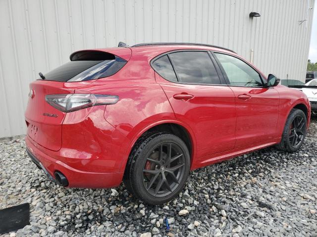 ZASPAKBN6M7D18046 - 2021 ALFA ROMEO STELVIO TI RED photo 3