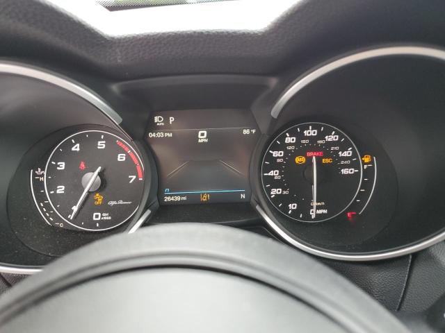 ZASPAKBN6M7D18046 - 2021 ALFA ROMEO STELVIO TI RED photo 9