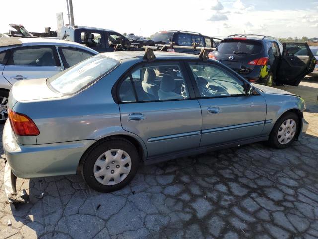 2HGEJ6616YH589991 - 2000 HONDA CIVIC BASE BLUE photo 3