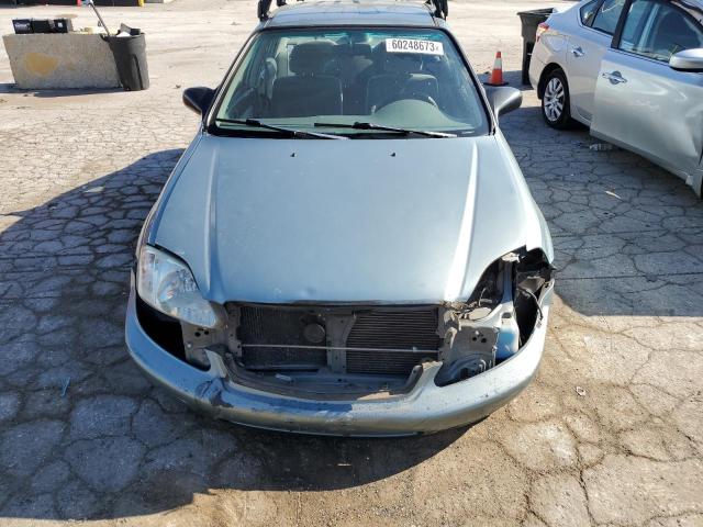 2HGEJ6616YH589991 - 2000 HONDA CIVIC BASE BLUE photo 5