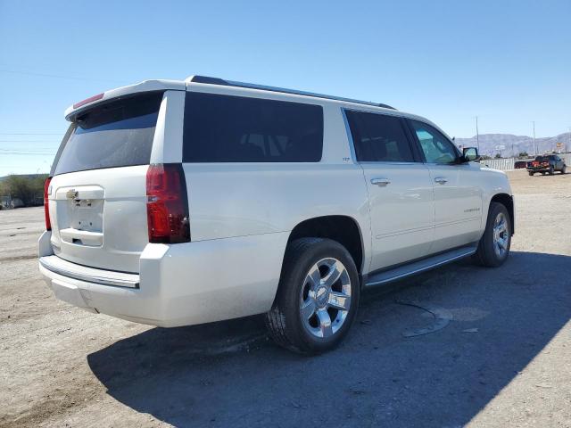 1GNSCKKC7FR735220 - 2015 CHEVROLET SUBURBAN C1500 LTZ WHITE photo 3