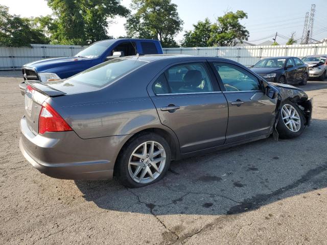 3FAHP0JA7CR391504 - 2012 FORD FUSION SEL GRAY photo 3