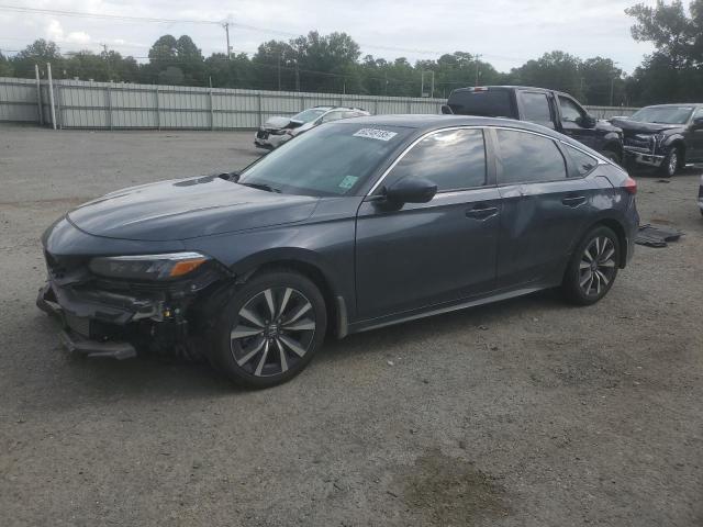 19XFL1H77RE004639 - 2024 HONDA CIVIC EXL BLUE photo 1