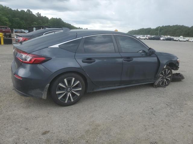 19XFL1H77RE004639 - 2024 HONDA CIVIC EXL BLUE photo 3