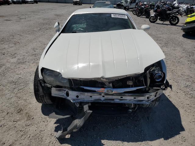 1C3AN69L44X003586 - 2004 CHRYSLER CROSSFIRE LIMITED WHITE photo 5