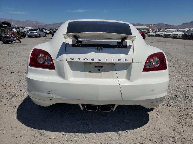 1C3AN69L44X003586 - 2004 CHRYSLER CROSSFIRE LIMITED WHITE photo 6