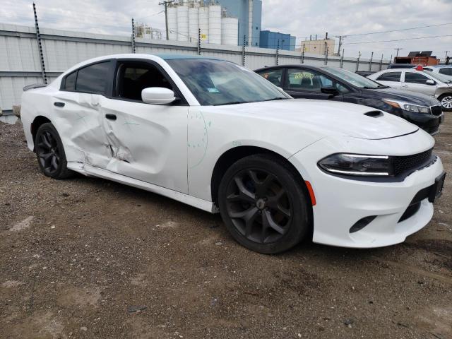 2C3CDXHG1KH584634 - 2019 DODGE CHARGER GT WHITE photo 4