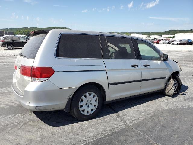 5FNRL382X8B054621 - 2008 HONDA ODYSSEY LX SILVER photo 3