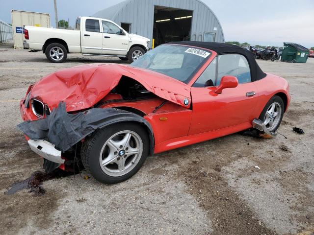 4USCH732XWLE06254 - 1998 BMW Z3 1.9 RED photo 1