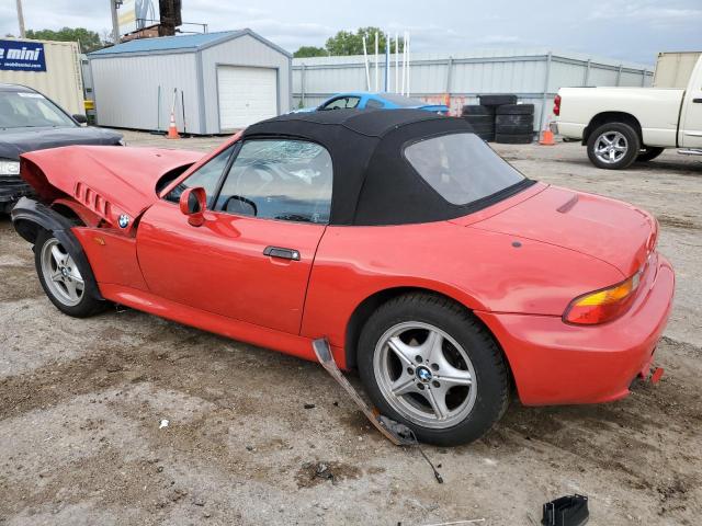 4USCH732XWLE06254 - 1998 BMW Z3 1.9 RED photo 2