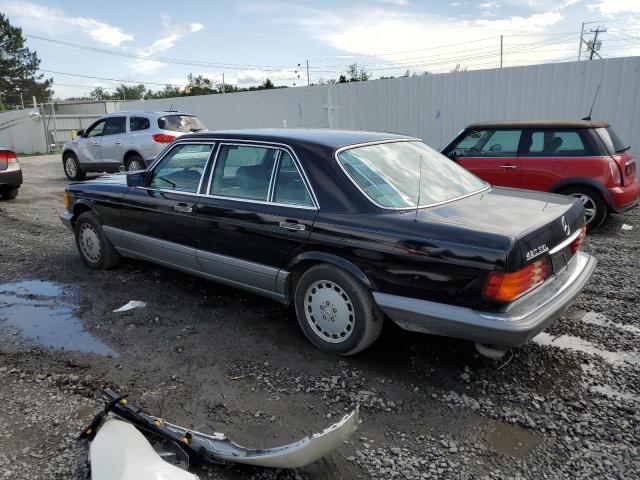 WDBCA35D1GA237686 - 1986 MERCEDES-BENZ 420 SEL BLACK photo 2