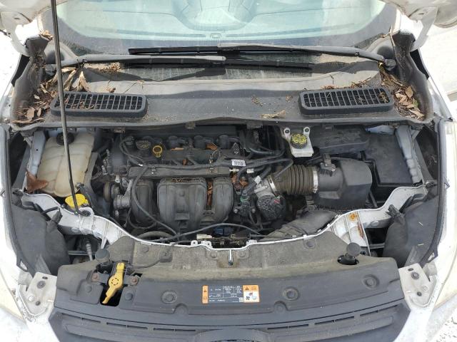 1FMCU0F75EUC74327 - 2014 FORD ESCAPE S WHITE photo 12