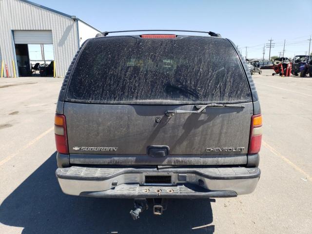 3GNEC16T52G321137 - 2002 CHEVROLET SUBURBAN C1500 GRAY photo 6