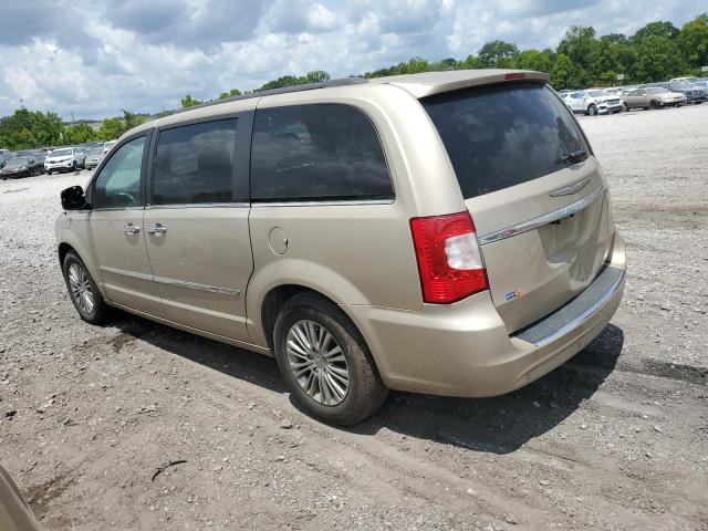 2C4RC1CG5DR777346 - 2013 CHRYSLER TOWN & COU TOURING L GOLD photo 2