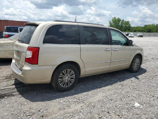 2C4RC1CG5DR777346 - 2013 CHRYSLER TOWN & COU TOURING L GOLD photo 3