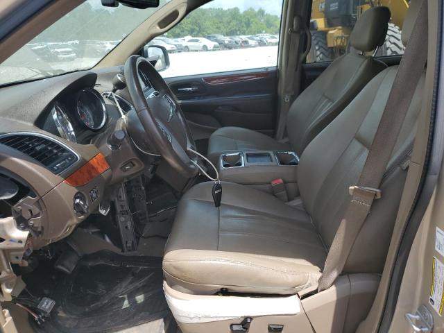 2C4RC1CG5DR777346 - 2013 CHRYSLER TOWN & COU TOURING L GOLD photo 7