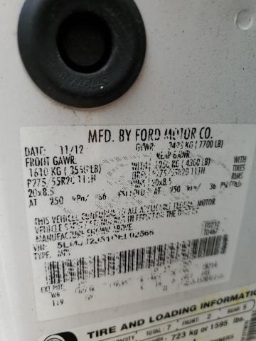 5LMJJ2J51DEL02566 - 2013 LINCOLN NAVIGATOR თეთრი ფოტო 13