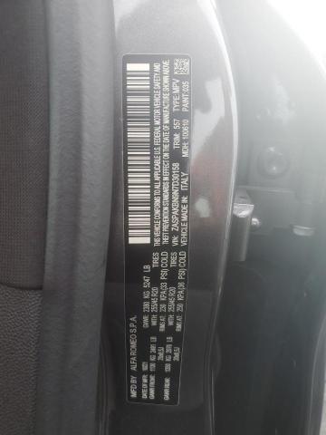 ZASPAKBN9N7D30158 - 2022 ALFA ROMEO STELVIO TI ნაცრისფერი ფოტო 13