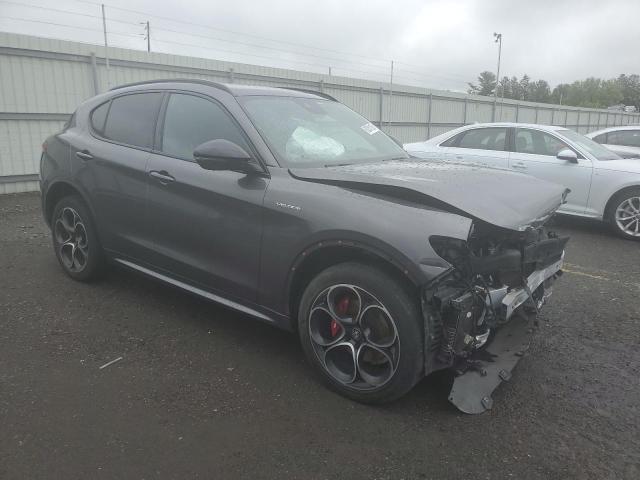 ZASPAKBN9N7D30158 - 2022 ALFA ROMEO STELVIO TI ნაცრისფერი ფოტო 4