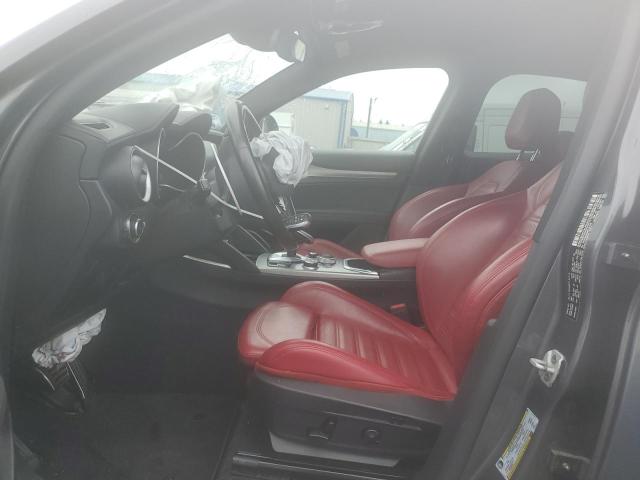 ZASPAKBN9N7D30158 - 2022 ALFA ROMEO STELVIO TI ნაცრისფერი ფოტო 7