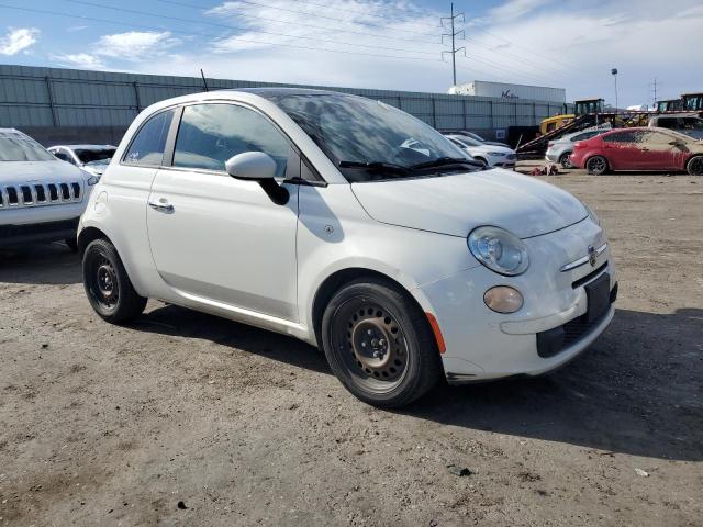 3C3CFFAR7CT270334 - 2012 FIAT 500 POP WHITE photo 4