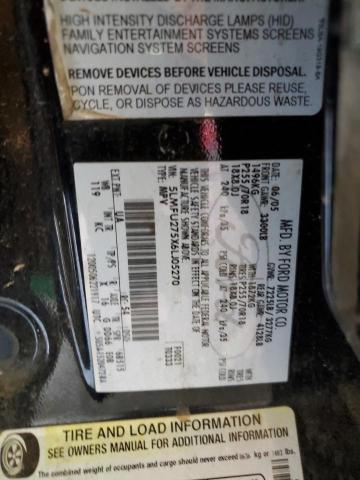 5LMFU275X6LJ05270 - 2006 LINCOLN NAVIGATOR შავი ფოტო 13