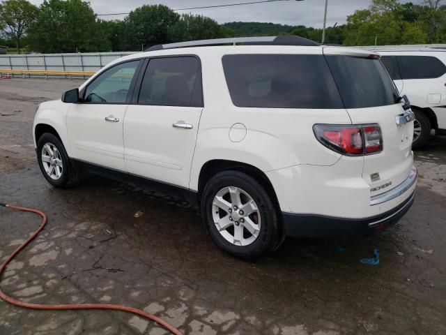 1GKKRPKD9DJ215162 - 2013 GMC ACADIA SLE WHITE photo 2