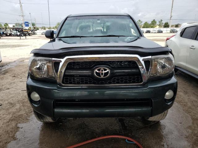 5TFJU4GN4BX007660 - 2011 TOYOTA TACOMA DOUBLE CAB PRERUNNER GREEN photo 5
