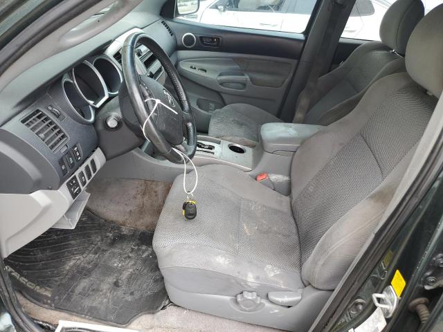 5TFJU4GN4BX007660 - 2011 TOYOTA TACOMA DOUBLE CAB PRERUNNER GREEN photo 7