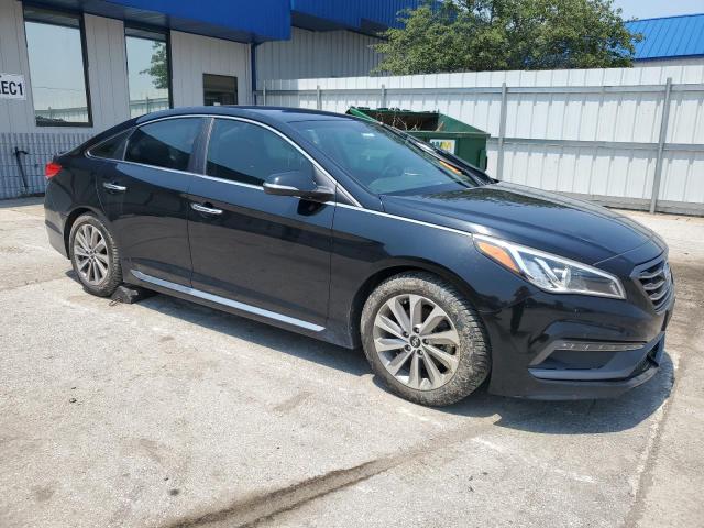 5NPE34AF9FH248914 - 2015 HYUNDAI SONATA SPORT Schwarz Foto 4