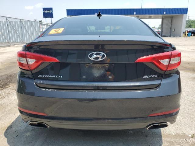 5NPE34AF9FH248914 - 2015 HYUNDAI SONATA SPORT Schwarz Foto 6