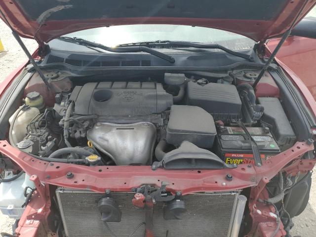 4T4BF3EK9BR179798 - 2011 TOYOTA CAMRY BASE RED photo 11