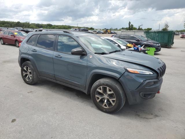 1C4PJMBS1EW201945 - 2014 JEEP CHEROKEE TRAILHAWK 灰色 照片 4