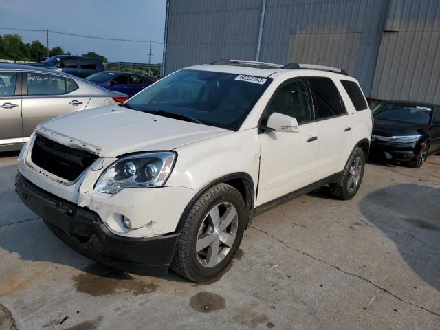 1GKKVRED7CJ258660 - 2012 GMC ACADIA SLT-1 WHITE photo 1