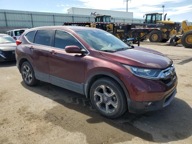 7FARW2H8XJE006245 - 2018 HONDA CR-V EXL MAROON photo 4