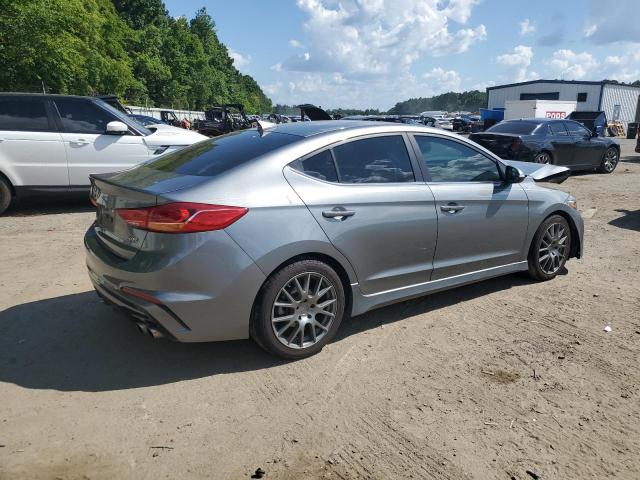 KMHD04LB7JU534012 - 2018 HYUNDAI ELANTRA SPORT GRAY photo 3