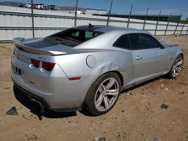 2G1FZ1EP5D9806075 - 2013 CHEVROLET CAMARO ZL1 SILVER photo 3