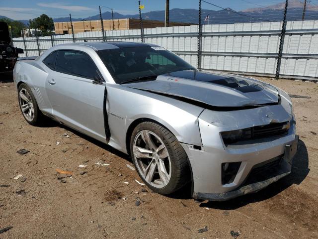 2G1FZ1EP5D9806075 - 2013 CHEVROLET CAMARO ZL1 SILVER photo 4