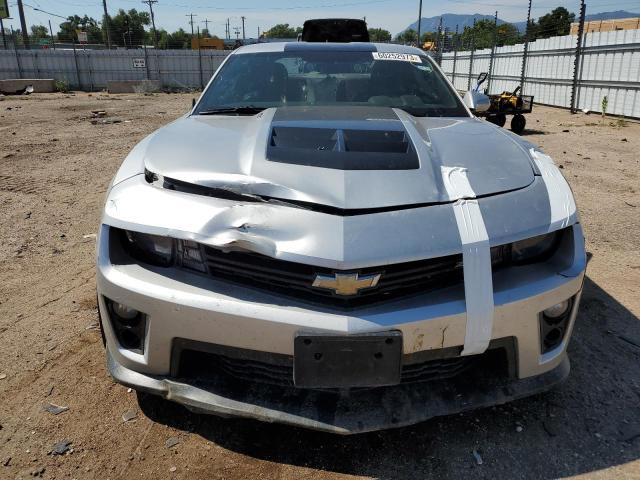 2G1FZ1EP5D9806075 - 2013 CHEVROLET CAMARO ZL1 SILVER photo 5