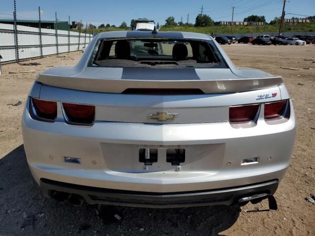 2G1FZ1EP5D9806075 - 2013 CHEVROLET CAMARO ZL1 SILVER photo 6