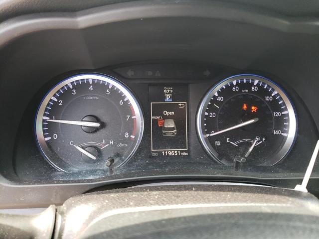 5TDKKRFH5GS174688 - 2016 TOYOTA HIGHLANDER XLE GRAY photo 9