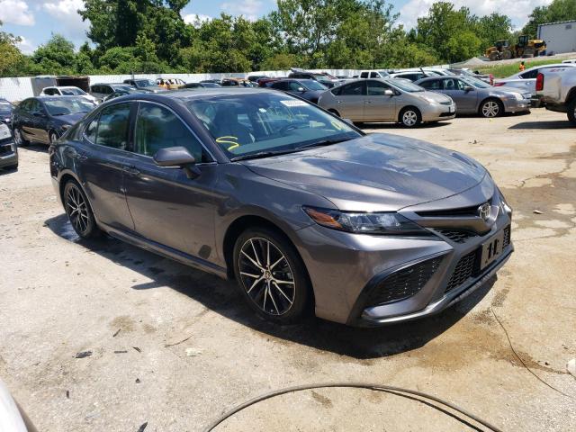 4T1G11AK3RU858906 - 2024 TOYOTA CAMRY SE NIGHT SHADE GRAY photo 4