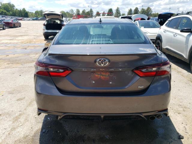 4T1G11AK3RU858906 - 2024 TOYOTA CAMRY SE NIGHT SHADE GRAY photo 6
